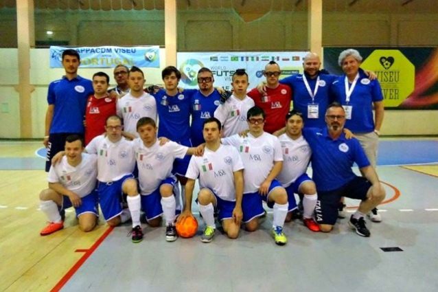 Calcio a 5, la Nazionale italiana dei ragazzi Down campione del mondo