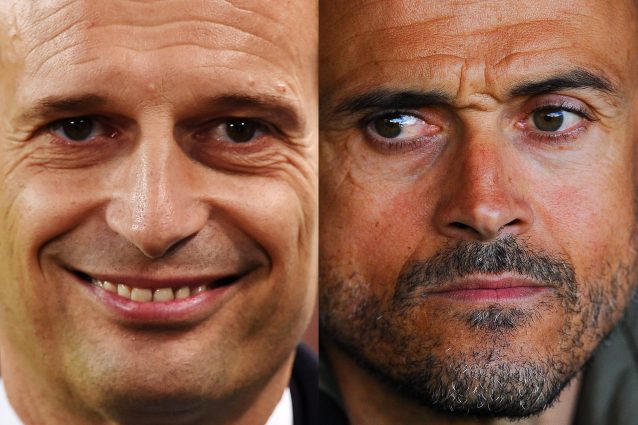 Contro il Barcellona una Juve all'attacco