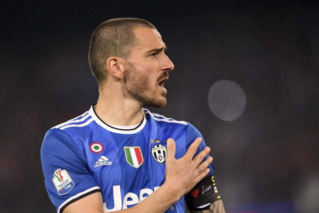 Bonucci, tweet dallo spogliatoio: "Tutti a Roma"