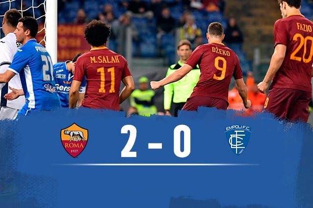 Roma-Empoli 2-0