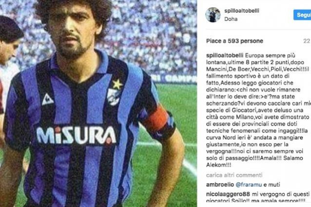 Inter, sfogo di Altobelli: "Calciatori provinciali ma con grandi ingaggi, cacciateli"