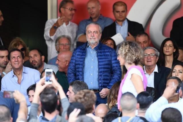 De Laurentiis risponde a Sarri: "Vuole arricchirsi? Magari dopo due scudetti e una Champions"