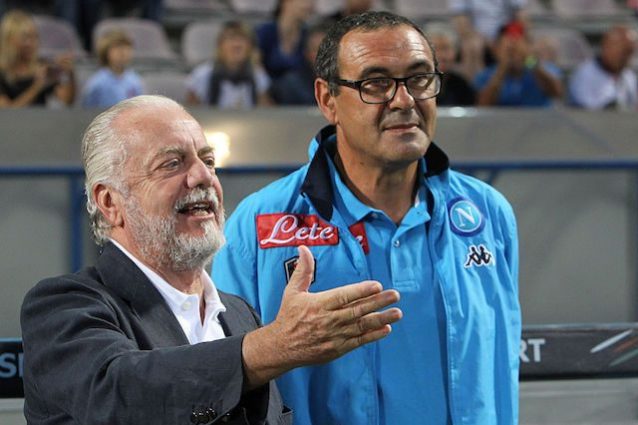 Sarri-De Laurentiis, il grande gelo legato ai diritti d'immagine