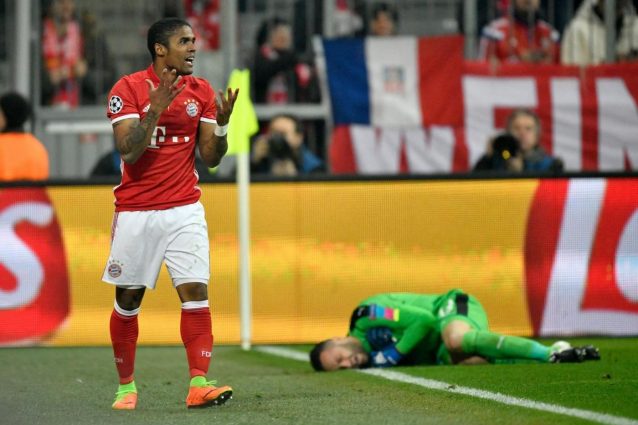 Douglas Costa del Bayern Monaco obiettivo di mercato della Juventus