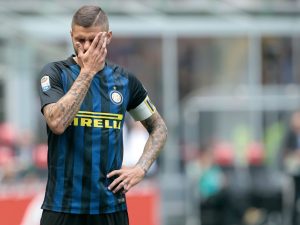 icardi infortunato