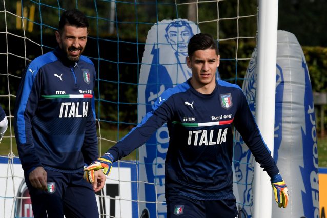 In foto: Alex Meret portiere della Spal