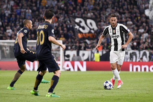 Juve si ferma Marchisio salta la partita con la Roma