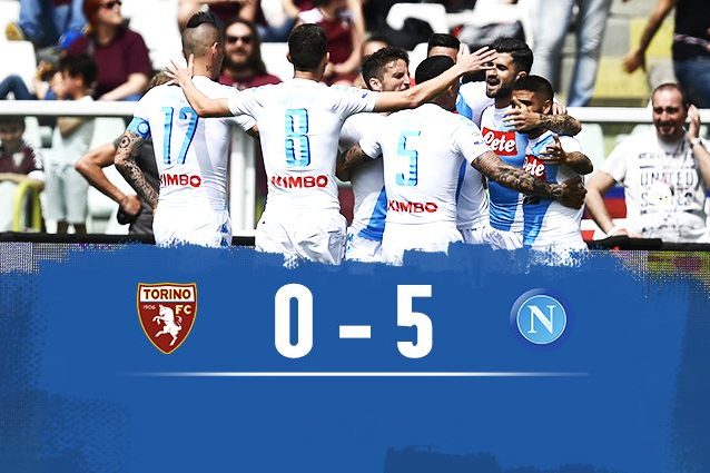 Napoli: eguagliato il record di gol della Juve, ha segnato di più senza Higuain