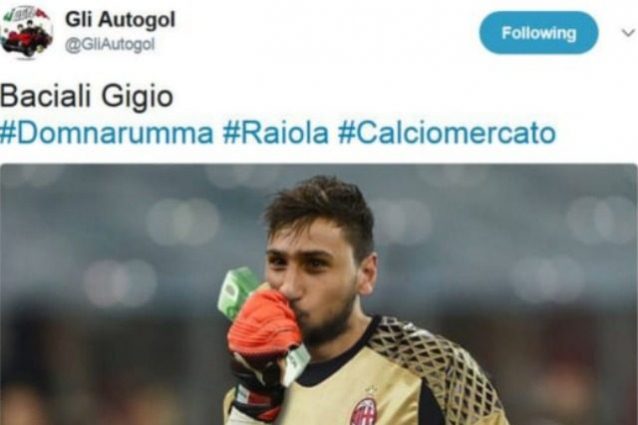 039;Dollarumma', i tifosi del Milan non perdonano il portiere 'traditore'
