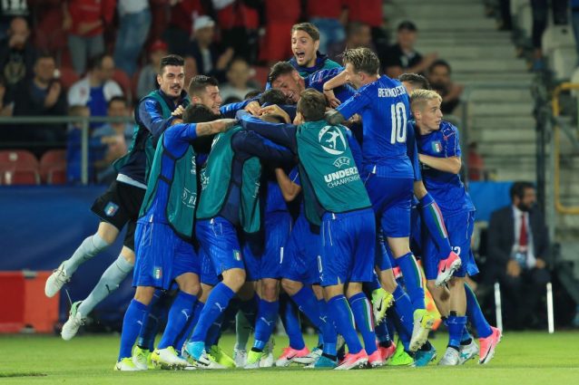 Europeo U21, l'Italia c'è: Pellegrini e Petagna affondano la Danimarca