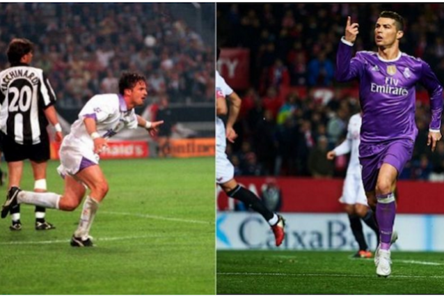 Juve in bianconero, Real in viola