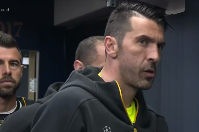 Buffon nervoso, non vede l'ora di scendere in campo
