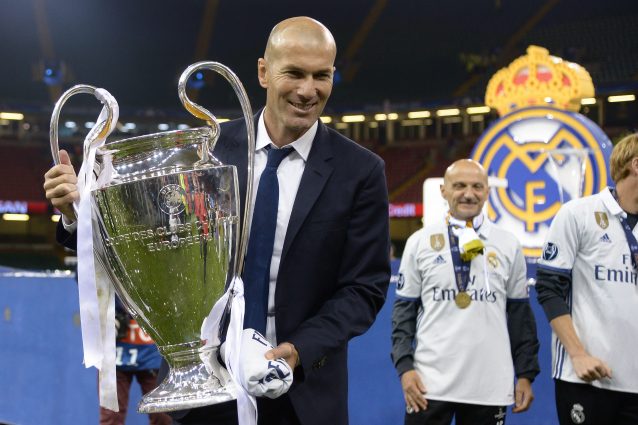 Zidane l'uomo delle ultime 4 Champions League del Real Madrid