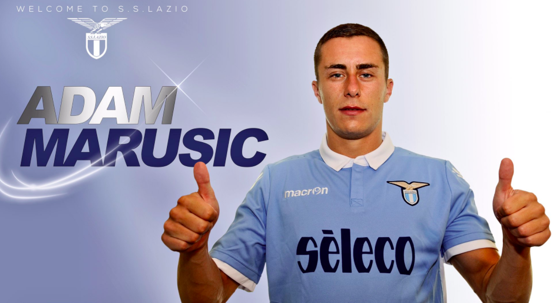 Maglia Home Lazio ADAM MARUSIC Maglia Home Lazio ADAM MARUSIC