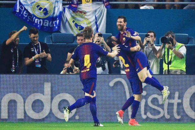 Messi incanta il Barcellona batte il Real 3-2 e vince l'International Champions Cup 2017