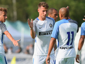 L'Inter in campo a Brunico – Fonte: Twitter Inter Fc