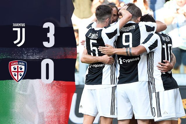 Juventus-Cagliari 3-0
