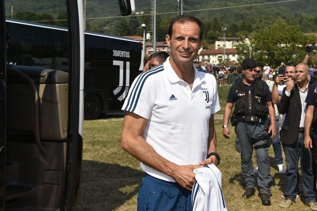 Juventus, Allegri: "Noi favoriti? Solo senza presunzione"