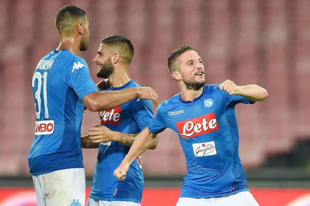 Napoli bello di notte, domina l'Espanyol e lancia la sfida al Nizza