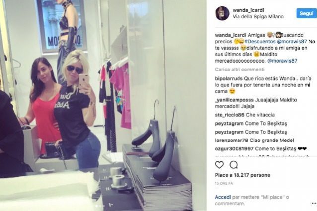 Wanda Nara saluta Carolina e annuncia l'addio di Medel: "Maledetto mercato"