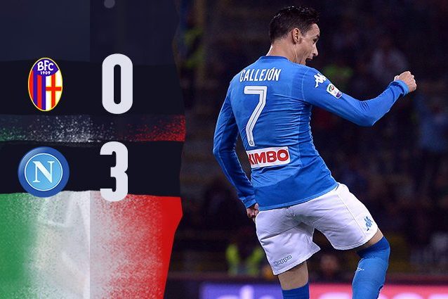 Napoli batte Bologna 3-0