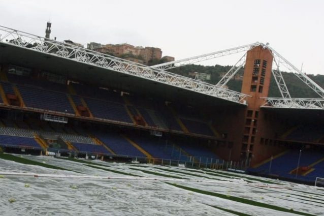 Serie A: Sampdoria-Roma, rinviata a causa del maltempo