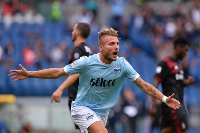 Immobile è una furia, il Milan è solo un povero diavolo