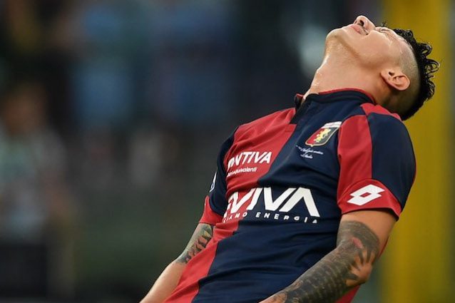 Genoa, infortunio e lacrime per Lapadula. Juric: "Sembra grave"