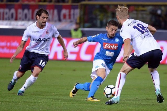 Helander costretto al giallo su Mertens