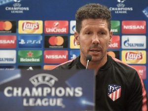 Champions, per Simeone è un derby: "Rispetto la Roma, ma voglio batterla"