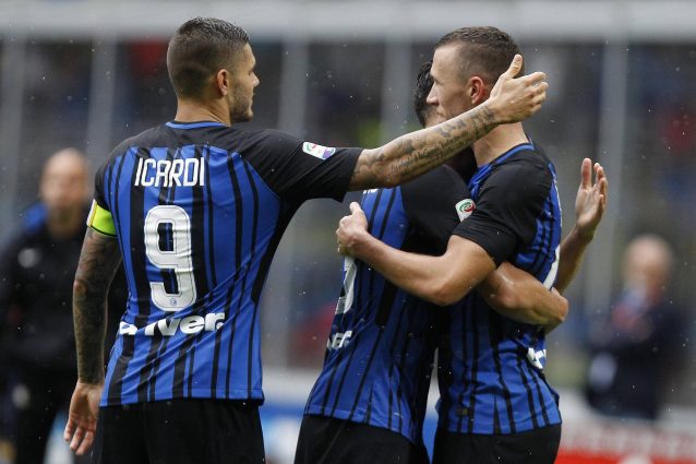L'asse Perisic-Icardi fa volare l'Inter: sempre presenti in tutti i gol nerazzurri