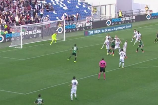 Sassuolo subito in avanti, ci prova Missiroli