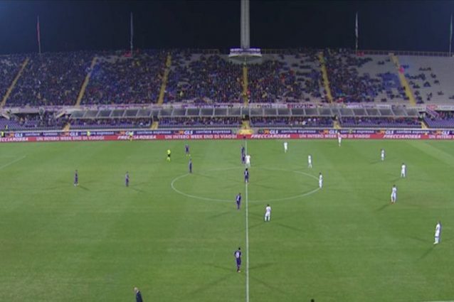 Inizia il posticipo Fiorentina-Atalanta