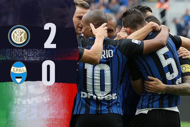 Inter batte Spal 2-0