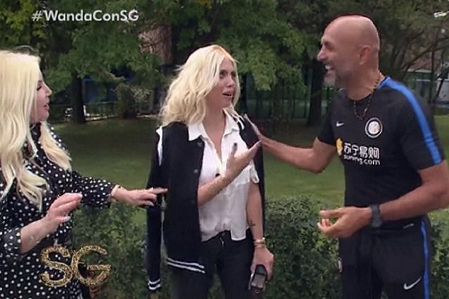 Wanda a Spalletti “Presenti qualcuno alla mia amica?”. “Quanti ne vuoi…”