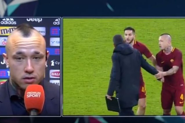 Nainggolan contro il vice di Allegri “Mi ha mandato a quel paese”