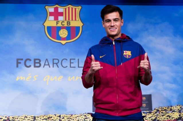 Seconda Maglia FC Barcelona Coutinho Seconda Maglia FC Barcelona Coutinho