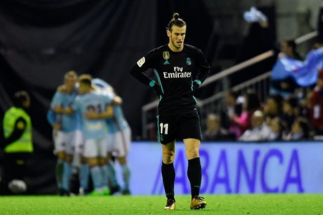 Real Madrid altra beffa 2-2 contro il Celta Bale non basta. Barça a più 16
