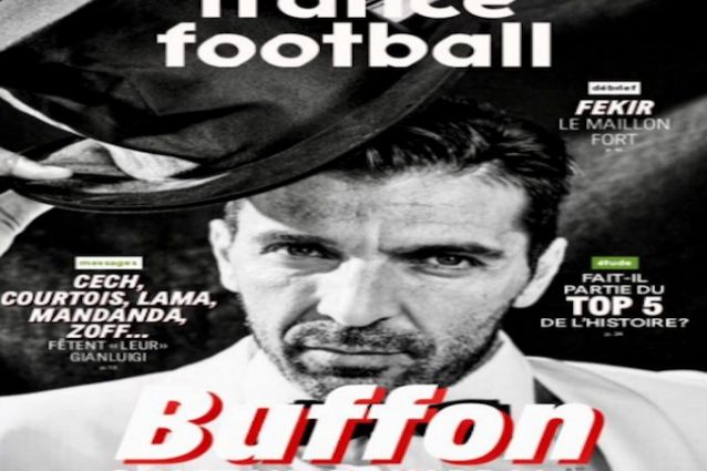 Buffon e i suoi 40 anni France Football dedica la copertina alla leggenda bianconera