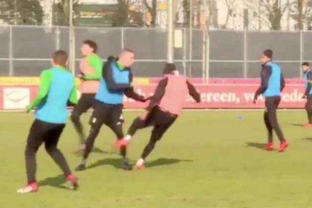 Allenamento calcio PSV Donna Allenamento calcio PSV Donna
