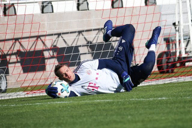 Allenamento FC Bayern München portiere Allenamento FC Bayern München portiere