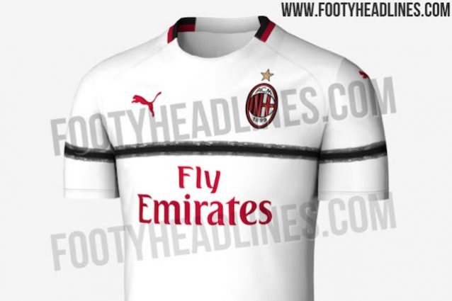 Terza Maglia AC Milan prima Terza Maglia AC Milan prima
