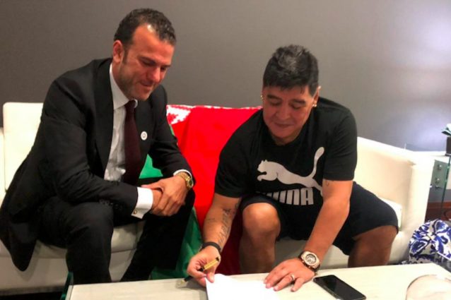 Maradona riparte dalla Bielorussia: sarà l'allenatore della Dinamo Brest