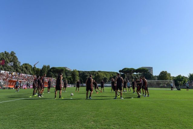 Allenamento ROMA prima Allenamento ROMA prima