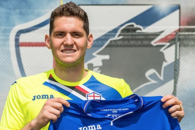 Terza Maglia Sampdoria EMIL AUDERO Terza Maglia Sampdoria EMIL AUDERO