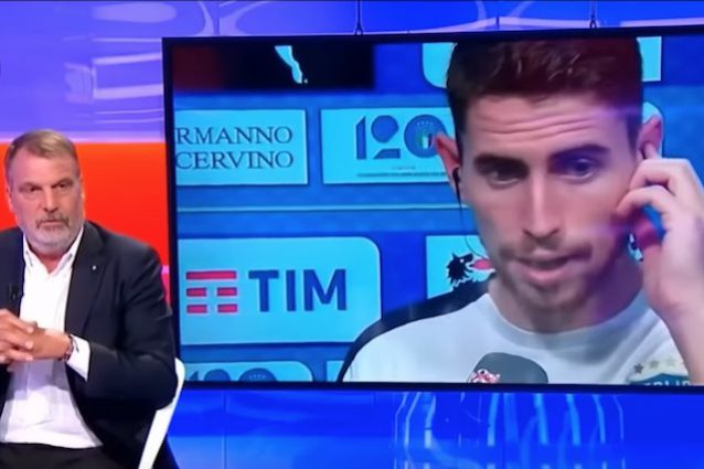 Italia-Polonia, lite Tardelli-Jorginho in diretta: Italia-Polonia, lite Tardelli-Jorginho in diretta: