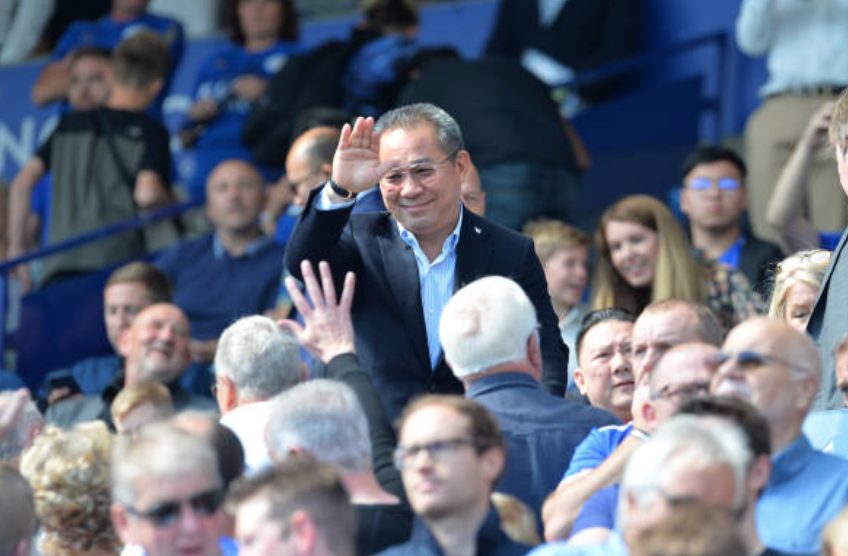 Il presidente del Leicester Vichai Srivaddhanaprabha è scomparso tragicamente sabato scorso.