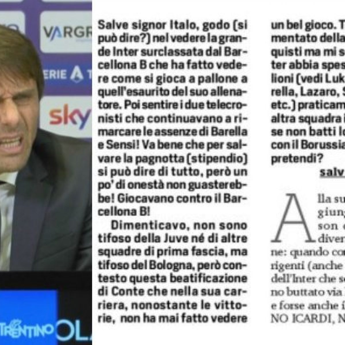 Perche L Inter E In Polemica Con Il Corriere Dello Sport E Chi E Salvo24