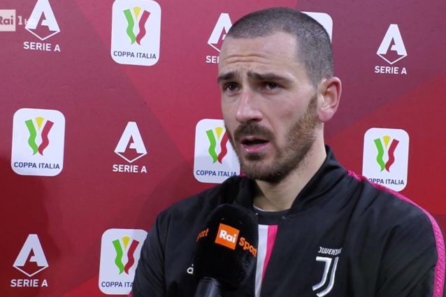 Bonucci dopo la vittoria sulla Roma: “Questa Juventus ha 3 grandi obiettivi”