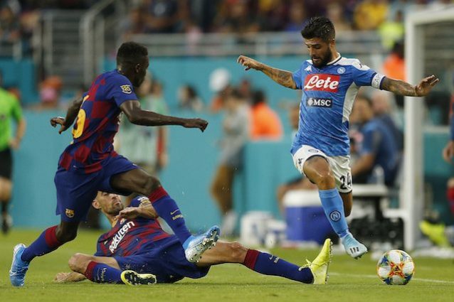 Il Napoli è terzo per tiri in Europa, Barcellona peggio di Spal e Lecce